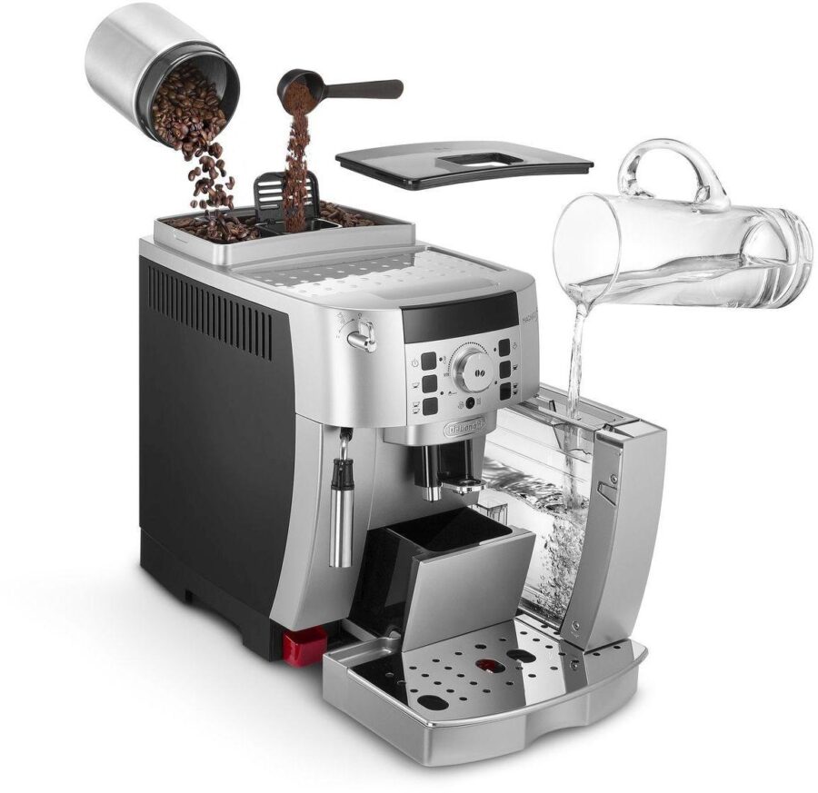 Кофемашина Delonghi Magnifica ECAM22.110.SB 1450Вт серебристый — изображение 4
