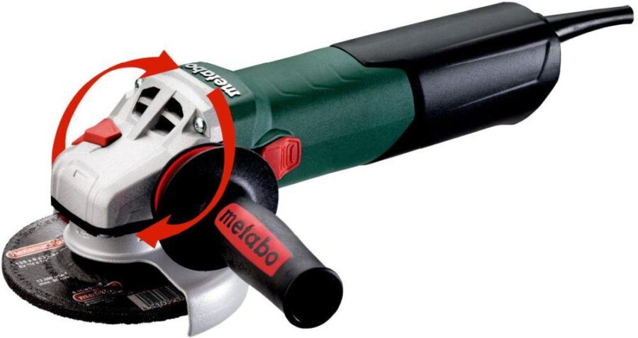Углошлифовальная машина Metabo WEV 17-125 Quick 1700Вт 11000об/мин рез.шпин.:M14 d=125мм (600516000) — изображение 4