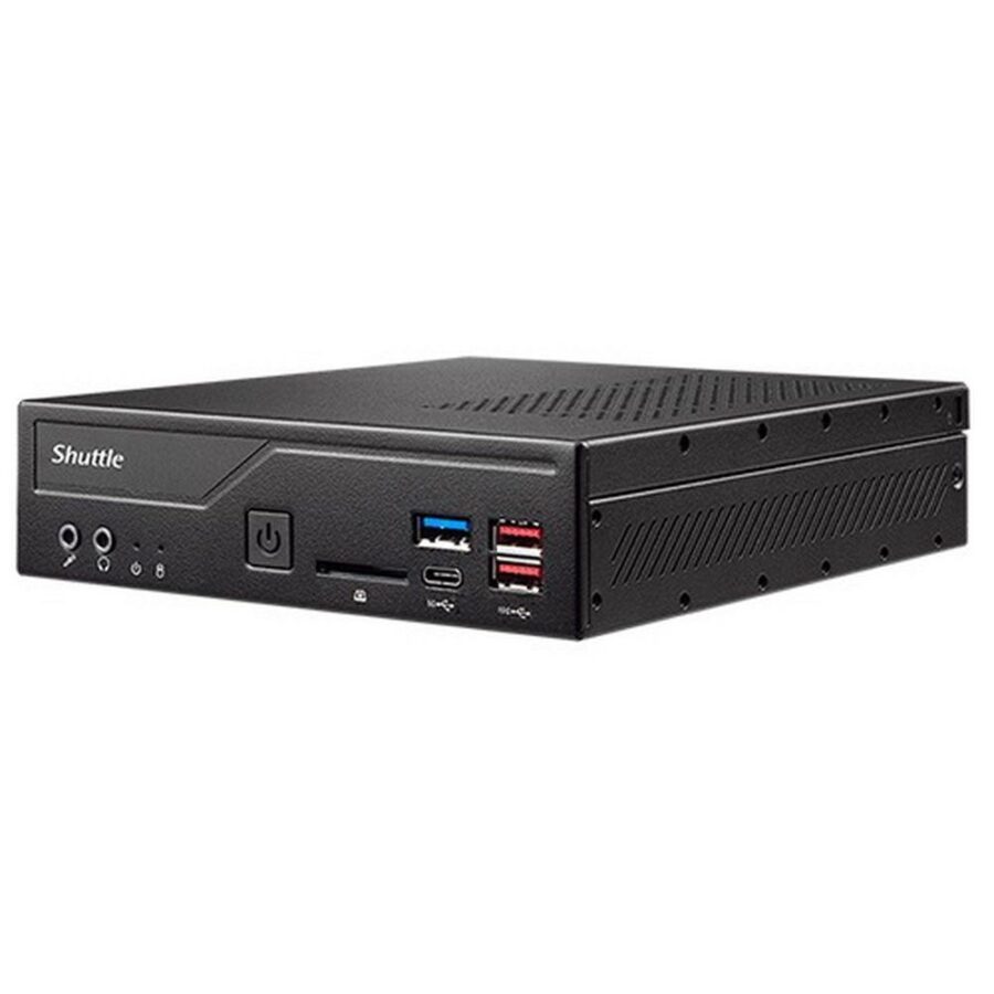 Платформа системного блока Shuttle DH670 1.3L, Alder lake-s Pentium/Celeron/Core 65 Вт LGA1700, 2 x DDR4 3200MHz (max 64Gb), HDMI 2. x 2+ DisplayPort x 2, Quad video outputs,4K playback, M.2 PCIE 2230 E key/2280/2260/2242 M key, USB3.2 gen 2*4/USB3.2gen1* — изображение 2