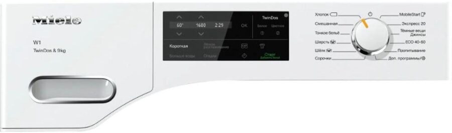 Стиральная машина Miele WWG660 WCS класс: A+++ загр.фронтальная макс.:9кг белый — изображение 2