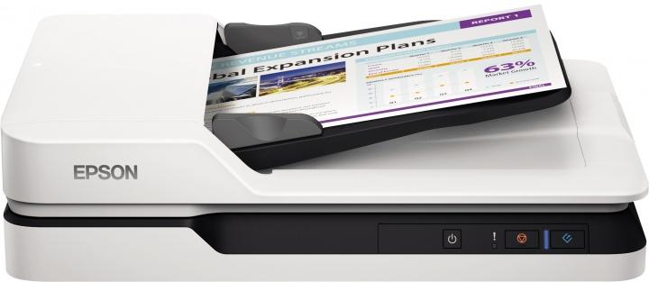 Сканер планшетный Epson WorkForce DS-1630 (B11B239402/401/507) A4 — изображение 2