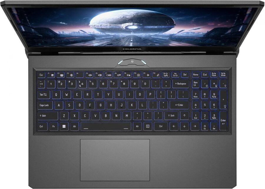 Ноутбук Сolorful Evol P15 24 Core i5 12500H 16Gb SSD512Gb NVIDIA GeForce RTX4050 6Gb 15.6" IPS FHD (1920x1080) без ОС grey WiFi BT Cam (A10205400051) — изображение 3