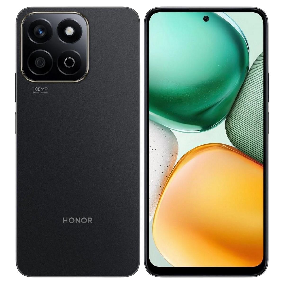 Смартфон HONOR X7C 8+128Gb черный (5109BRSL)