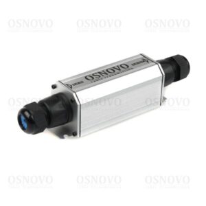 Купить Уличный удлинитель Ethernet+PoE OSNOVO E-PoE/1GW Уличный PoE удлинитель 10M/100M/1000M Gigabit Ethernet до 500м (до 22W). Увеличение расстояния передачи данных + питание на 100м. При каскадном подключении - 2 x E-Poe/1GW: до 300м (д - 4D-15528375 из реестра по лучшей цене