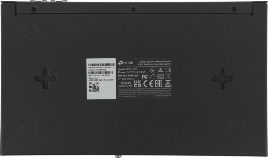 Межсетевой экран TP-Link ER7212PC 10/100/1000BASE-TX/SFP черный — изображение 4