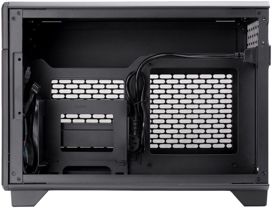 Корпус Thermaltake TR100 черный без БП miniITX 8x140mm 2x200mm 2xUSB3.0 1xUSB3.1 audio bott PSU — изображение 3