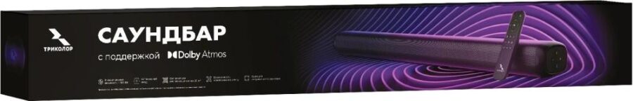 Саундбар Триколор TR-SB-02 2.1 100Вт черный — изображение 4