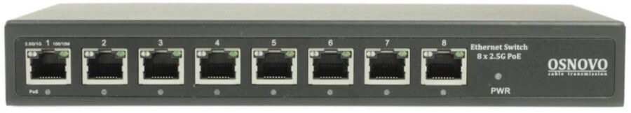 Коммутатор Osnovo SW-8D-1(120W) неуправляемый — изображение 2