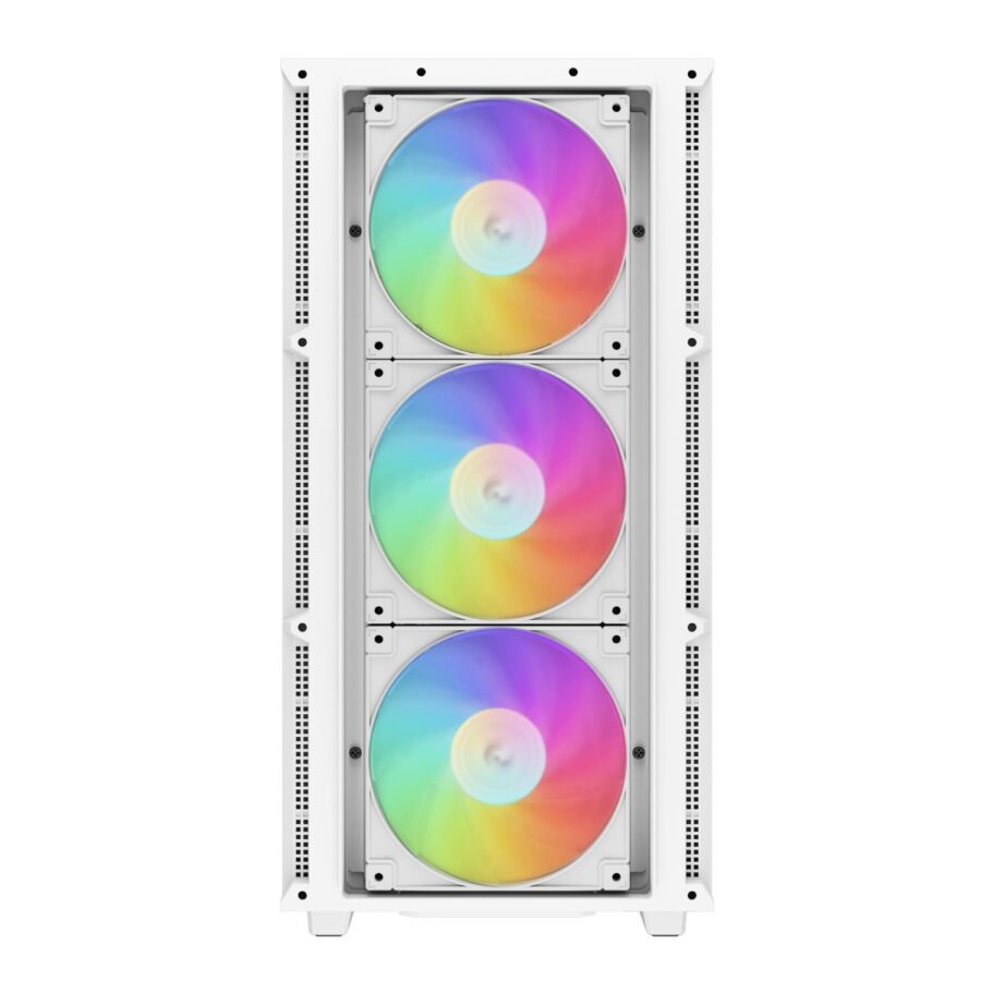 Корпус ПК без блока питания/ Case Deepcool CH560 Digital, 1xUSB3.0, 1xType-C, 3x140ARGB fan, 1x120ARGB fan, E-ATX, Digital display, White — изображение 4