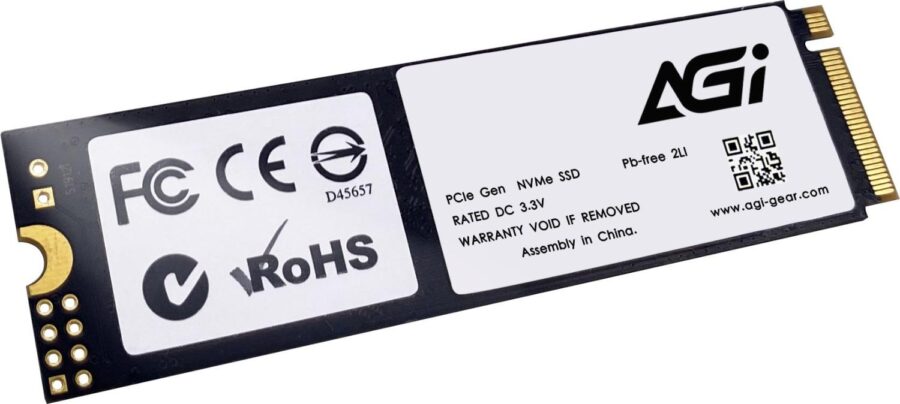 Накопитель SSD AGi PCIe 4.0 x4 2TB AGI2T0G43AI818 M.2 2280 — изображение 3