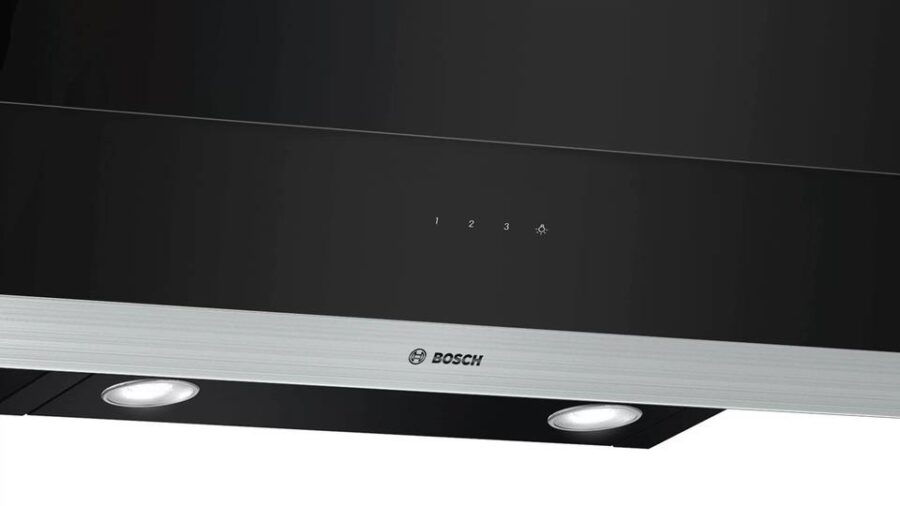 Вытяжка BOSCH Наклонная, 530м3/ч, 60см, цвет: черный — изображение 2