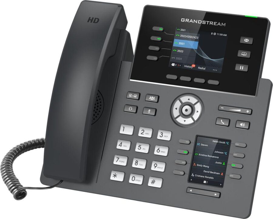 Телефон IP Grandstream GRP-2614 черный — изображение 2