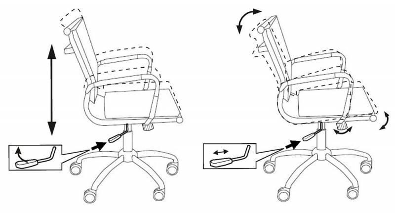 Кресло руководителя Бюрократ Ch-993-Low слоновая кость эко.кожа низк.спин. крестов. металл хром