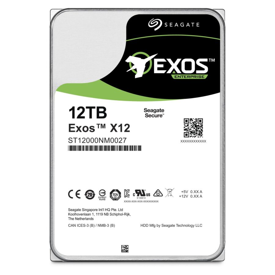 Жесткий диск/ HDD Seagate SAS 12Tb Exos 12GB 7200 256MB 1 year warranty — изображение 4