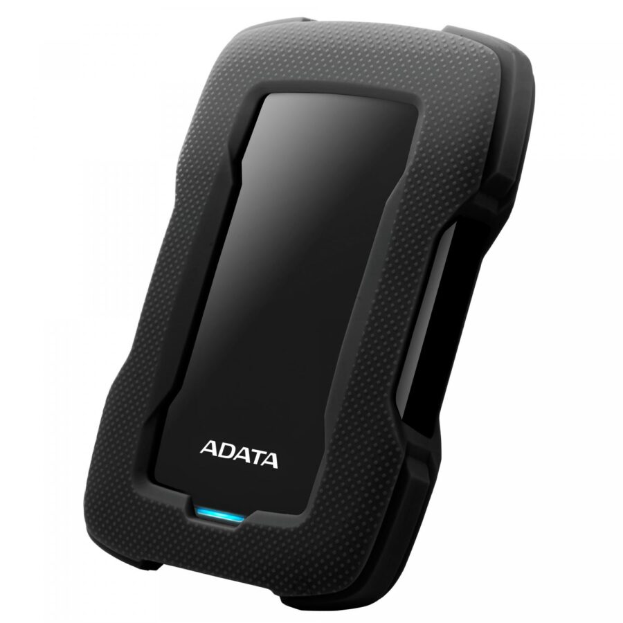 Внешний жесткий диск/ Portable HDD 5TB ADATA HD330 (Black), Silicone, USB 3.2 Gen1, 133x89x23mm, 316g /3 года/ — изображение 2