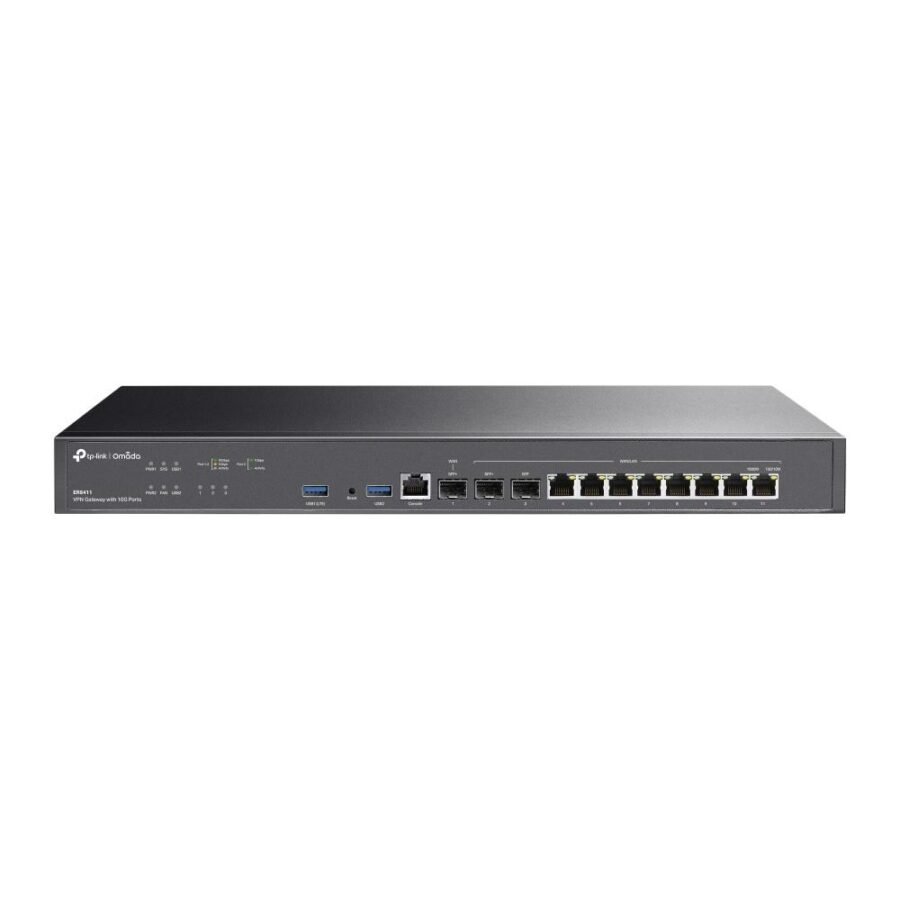 Маршрутизатор/ Omada VPN Router with 10G Ports EUplug