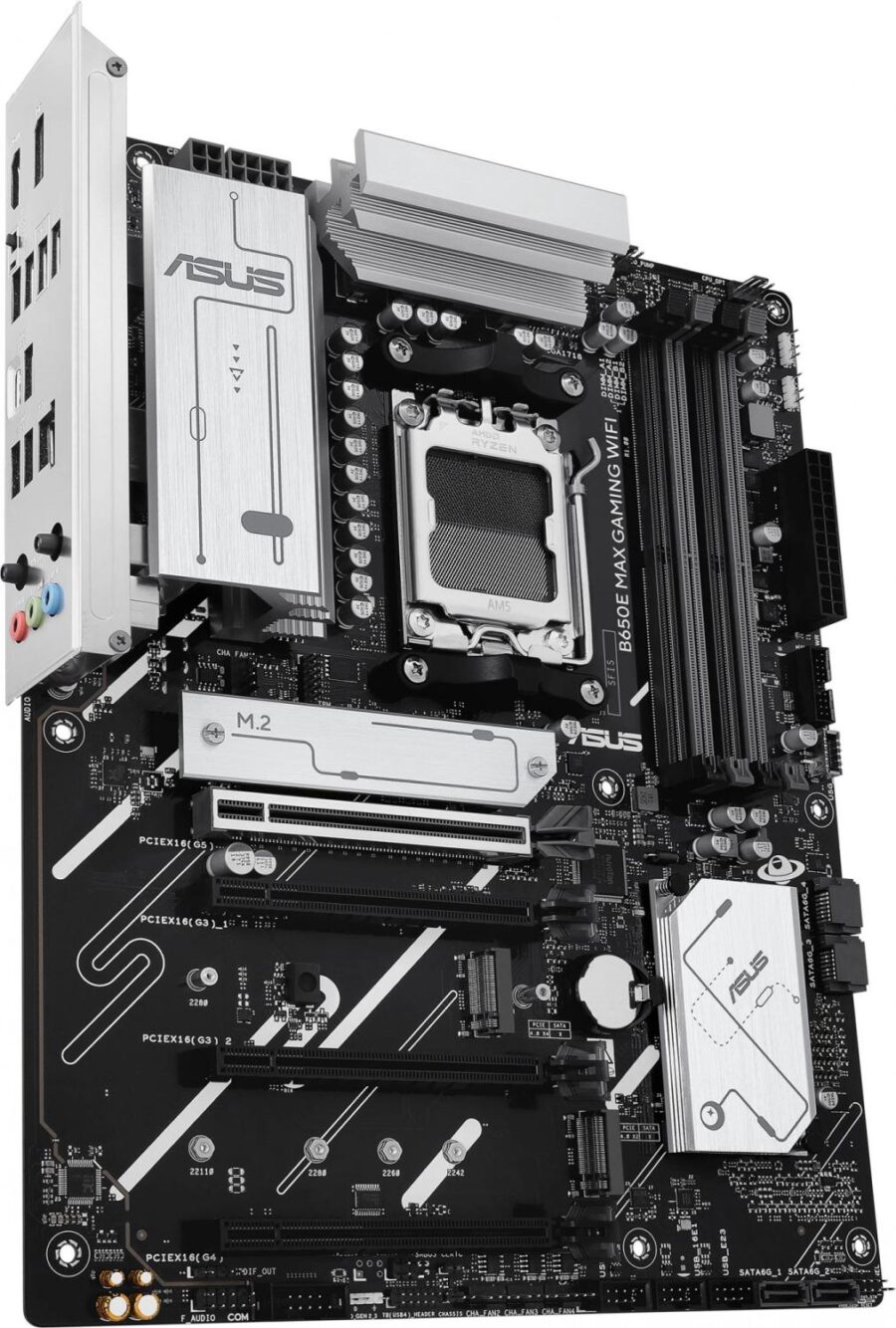 Материнская плата Asus B650E MAX GAMING WIFI SocketAM5 AMD B650 4xDDR5 ATX AC`97 8ch(7.1) 2.5Gg RAID+HDMI+DP — изображение 4