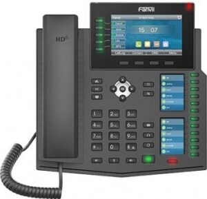 Купить Телефон IP Fanvil X6U черный - 4D-10816004 из реестра по лучшей цене