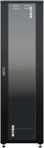 Купить Шкаф серверный NTSS Премиум (NTSS-R42U6080GS-BL) напольный 42U 600x800мм пер.дв.стекл металл 900кг черный 710мм 99кг 1987мм IP20 сталь - 4D-14190863 из реестра по лучшей цене