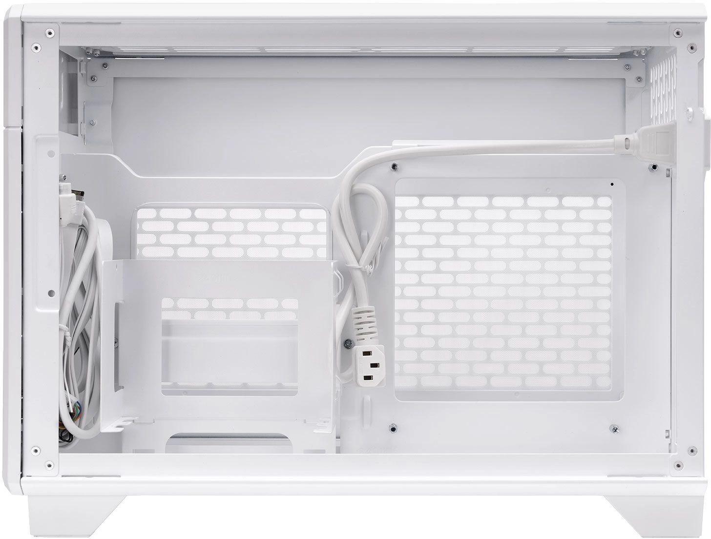 Корпус Thermaltake TR100 белый без БП miniITX 8x140mm 2x200mm 2xUSB3.0 audio bott PSU — изображение 3