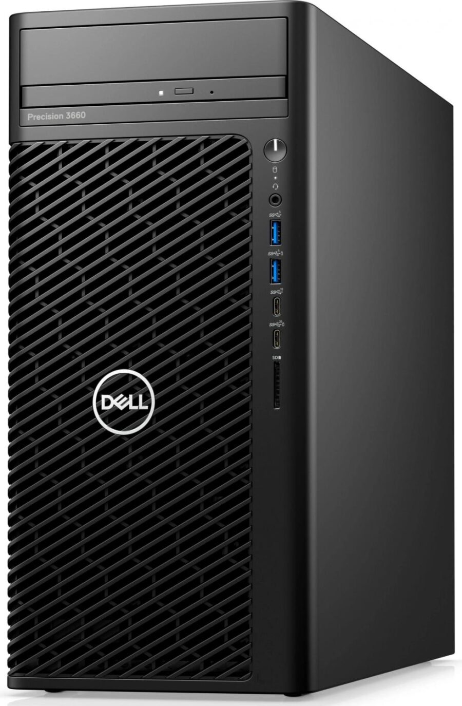 ПК Dell Precision 3660 MT Core i9 13900 (2) 64Gb 2Tb 7.2k SSD1Tb RTX A4000 16Gb CR Windows 11 Pro GbitEth 500W мышь клавиатура черный (3660-9671) — изображение 2