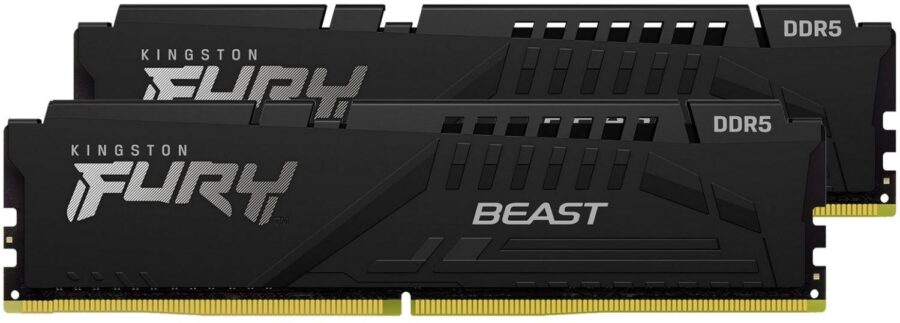 Память оперативная/ Kingston 64GB 6000MT/s DDR5 CL36 DIMM (Kit of 2) FURY Beast Black EXPO