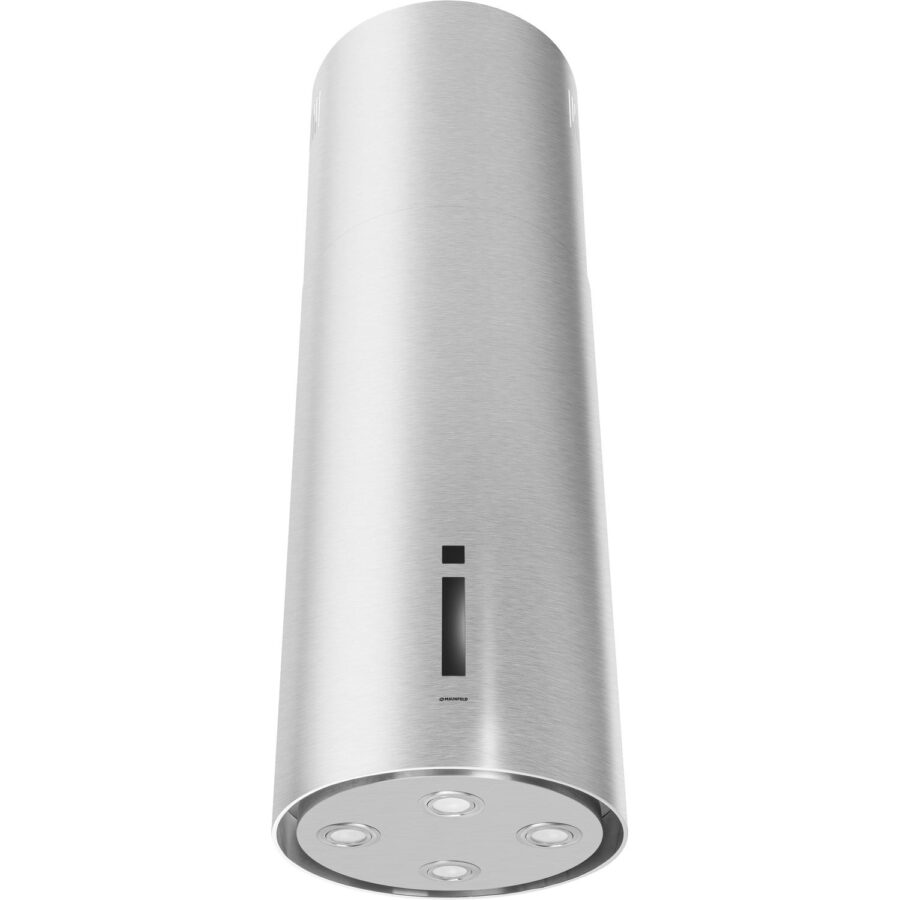 Вытяжка/ Кухонная вытяжка LEE ISLA (sensor) 39 INOX, островная, потолочный монтаж, цилиндрическая, 38 см, 1000 м3/ч, 4 скорости, сенсорное управление, энергоэффективность В, цвет нерж. сталь — изображение 3