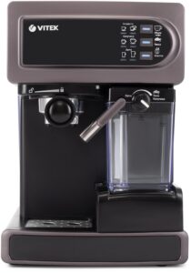 Купить Кофеварка рожковая Vitek VT-1517 VT 1238Вт фиолетовый - 4D-15051944 из реестра по лучшей цене