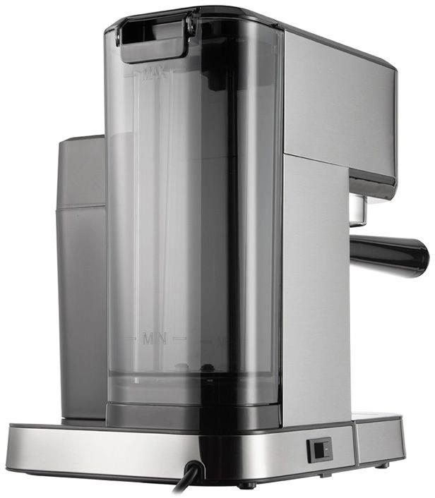 Кофеварка рожковая Редмонд CM715 1350Вт серебристый/черный — изображение 2