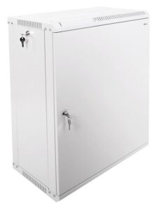 Купить Шкаф коммутационный ЦМО ШРН-Эконом (ШРН-Э-15.500.1) настенный 15U 600x520мм пер.дв.металл направл.под закл.гайки 75кг серый 470мм 22.68кг 180град. 742мм IP20 сталь - 4D-12220499 из реестра по лучшей цене