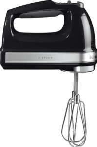 Купить Ручной Миксер KitchenAid, 9 скоростей, черный - 4D-14337143 из реестра по лучшей цене