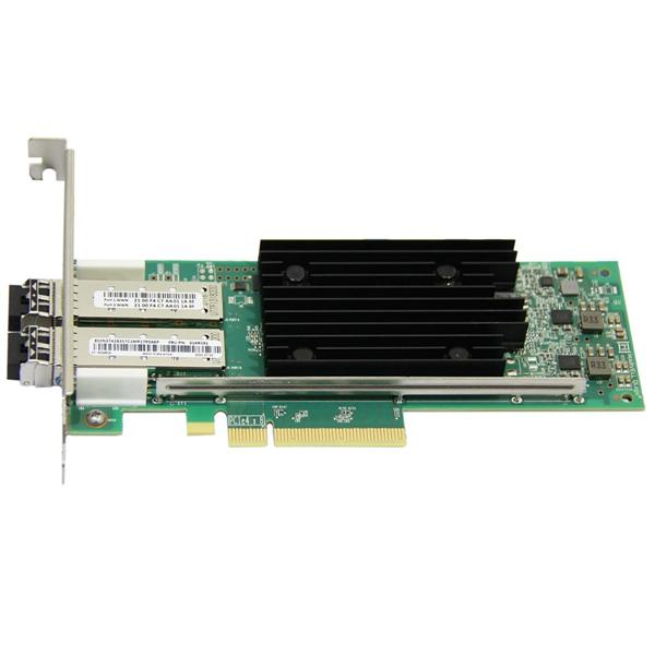 Контроллер Qlogic QLE2772 32Gb Dual Port FC HBA, x8 PCIe, SR LC multi-mode optic, LP + FH, transivers included