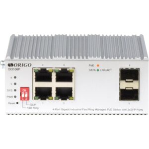 Купить Коммутатор/ Managed L2 Industrial Fast Ring Switch 4x1000Base-T PoE, 2x1000Base-X SFP, PoE Budget 60W, Surge 4KV, -40 to 75°C - 4D-13563797 из реестра по лучшей цене