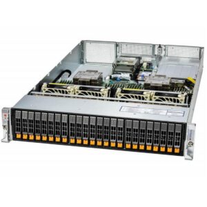 Купить Платформа системного блока SuperMicro SYS-221H-TN24R 2U Hyper with 24 hot-swap 2.5" NVMe/SAS/SATA bays and 4 PCIe 5.0 x16 slots + up to 2 PCIe 5.0 x16 AIOM slots - 4D-14398911 из реестра по лучшей цене