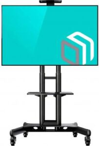Купить Подставка для телевизора Onkron TS1551 черный 40"-70" макс.60.5кг напольный мобильный - 4D-11400377 из реестра по лучшей цене