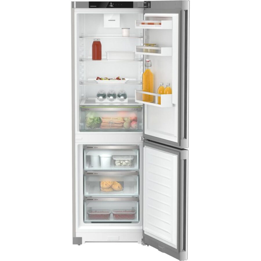 Холодильники LIEBHERR/ Pure, EasyFresh, МК NoFrost, 3 контейнера МК, в. 185,5 см, ш. 60 см, улучшенный класс ЭЭ, внутренние ручки, покрытие SteelFinish — изображение 4