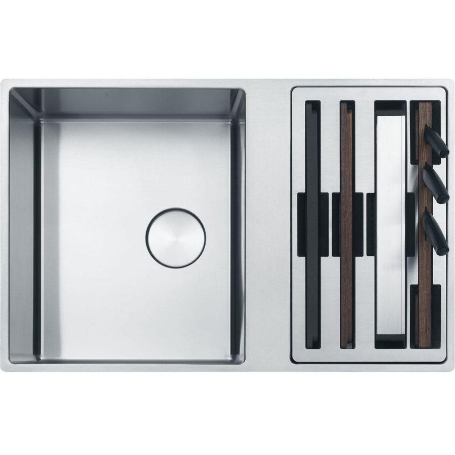 Мойка Franke BWX 220-41-27/ Best, Серия BOX CENTER, Мойка BWX 220-41-27, оборотная, аксессуары в комплекте, монтаж вровень или на столешницу — изображение 2