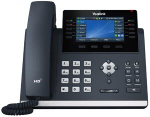 Купить Телефон IP Yealink SIP-T46U черный - 4D-10816007 из реестра по лучшей цене