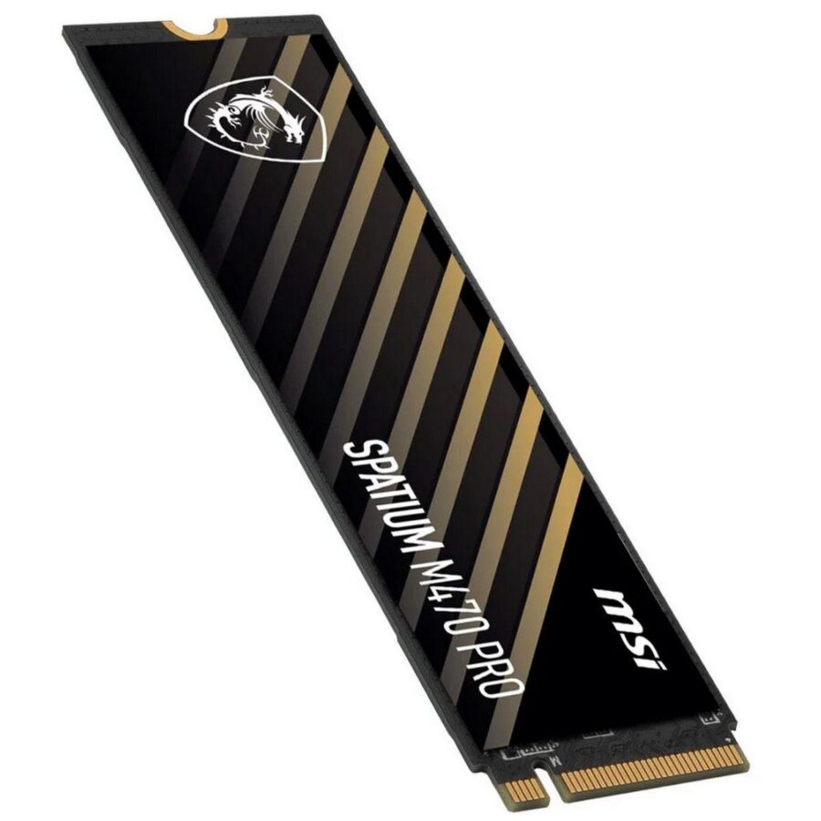 Твердотельный накопитель SSD MSI M.2 2280 2TB SPATIUM M470 PRO Client SSD S78-440Q990-P83, PCIe Gen4x4 with NVMe,  3D TLC, R/ W 5000/ 4400 — изображение 2