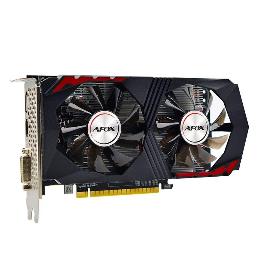 Видеокарта Afox GTX1050Ti GAMING 4GB GDDR5 128bit DVI DP HDMI 2FAN RTL — изображение 3