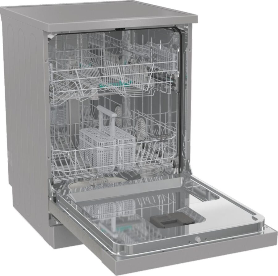 Посудомоечная машина Gorenje/ Посудомоечная машина Gorenje, линия Essential, загрузка 13 комплектов, стандартный мотор, регулировка верхней корзины по высоте, 2 корзины, сенсорное управление, световой и звуковой сигнал завершения цикла, отсрочка, полный A — изображение 3