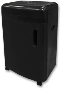Купить Шредер Office Kit S180 (0,8x1) черный (секр.P-7) фрагменты 5лист. 32лтр. пл.карты CD - 4D-11296195 из реестра по лучшей цене