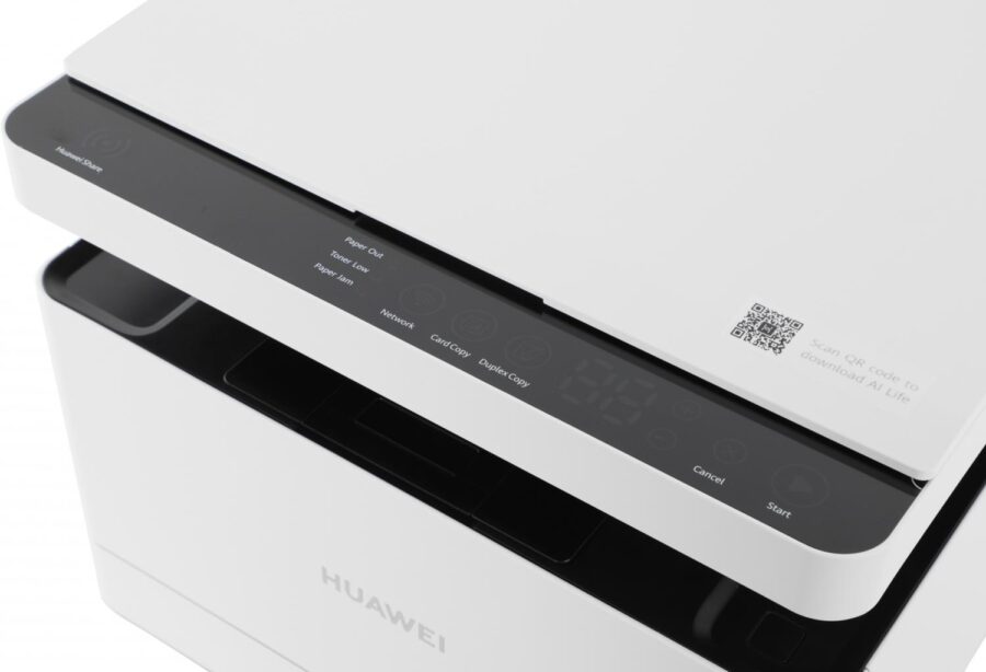 МФУ лазерный Huawei PixLab CV81-WDM2 A4 Duplex Net WiFi белый/черный — изображение 3