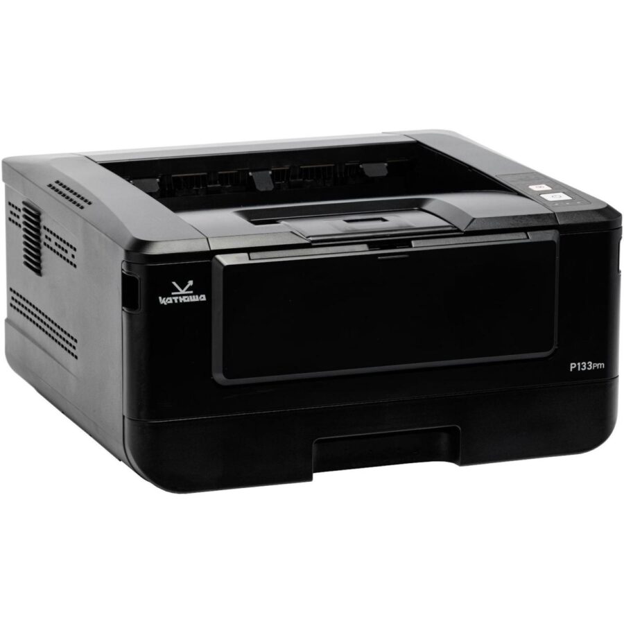 Принтер Катюша P133pm Принтер Катюша P133p, 33 стр/мин А4 Ч/Б, 1200 dpi. 1 ГБ RAM, Ethernet, USB, USB-host, Wi-Fi (опция). Тонер в комплекте на 700 отп. Российское производство — изображение 2