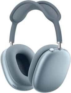 Купить Гарнитура накладные Apple AirPods Max 2024 A3184 голубой беспроводные bluetooth оголовье (MWW63AM/A) - 4D-15282042 из реестра по лучшей цене