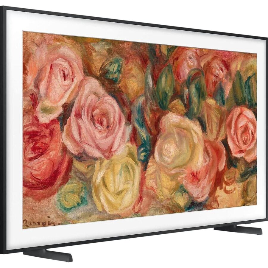 Телевизор ЖК 55'' Samsung/ 55", QLED Frame, Ultra HD, Matte Display, 120Hz, Tizen Smart TV, Wi-Fi, Voice, DVB-T2/C/S2, 2.0.2Ch, 40W, OTS, FreeSync Premium, 4HDMI, 2 USB, One Connect (Y22 4K), BLACK 2024