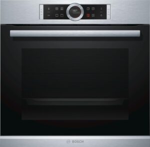 Купить Встраиваемая электрическая духовка BOSCH 59.5x59.5x54.8 см, 71л, дисплей, 13 режимов, EcoClean, 3 стекла, сталь - 4D-14372418 из реестра по лучшей цене