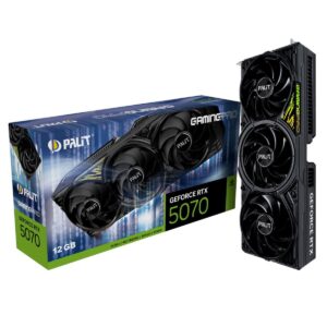 Купить Видеокарта Palit RTX5070 GAMINGPRO 12GB GDDR7 192bit 3xDP HDMI 3FAN RTL - 4D-15634979 из реестра по лучшей цене