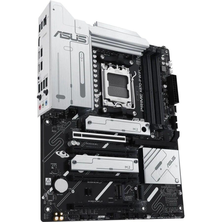 Материнская плата ASUS PRIME X870-P WIFI AM5 ATX 4xDDR5 4xPCIEx16 4xM.2 2xUSB-C HDMI 2.5GLAN Wi-Fi 7 — изображение 3