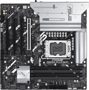 Купить Материнская плата Asus PRIME Z890M-PLUS WIFI Soc-1851 Intel Z890 4xDDR5 mATX AC`97 8ch(7.1) 2.5Gg RAID+HDMI+DP - 4D-15593221 из реестра по лучшей цене
